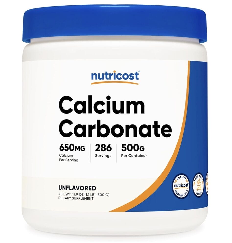 Calcium Carbonate for oral health