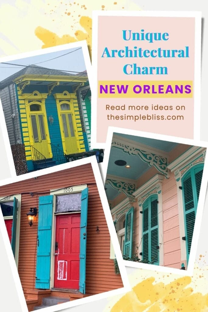 New Orleans Travel - charming colorful homes.