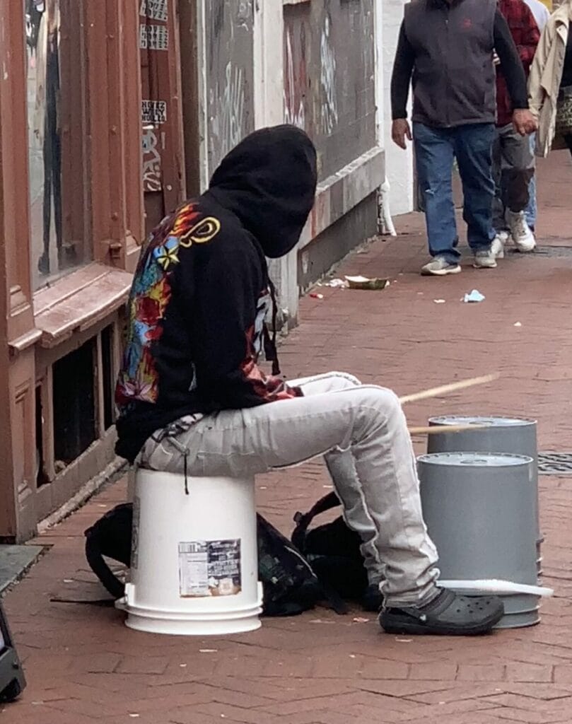 Street Performance in the birthplace of Jazz, New Orleans