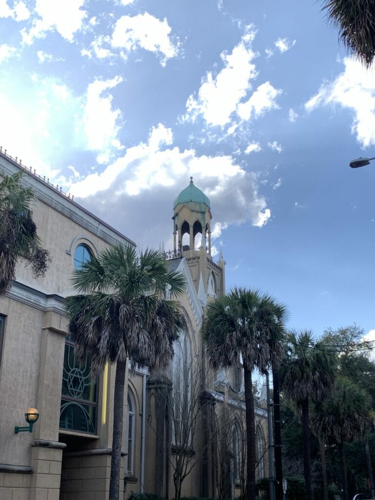 Travel Savannah, Georgia - historic architecture - church