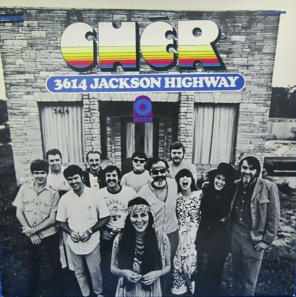 Cher album cover is Muscle Shoals Recording Studio