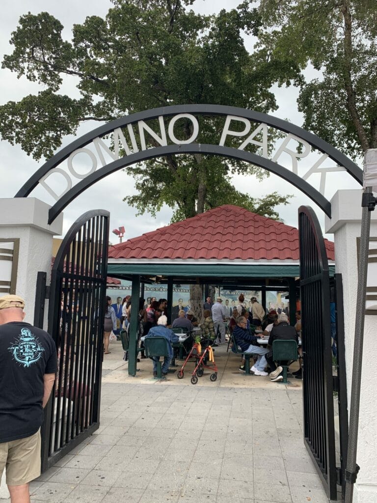 Domino Park in Little Havana in Miami