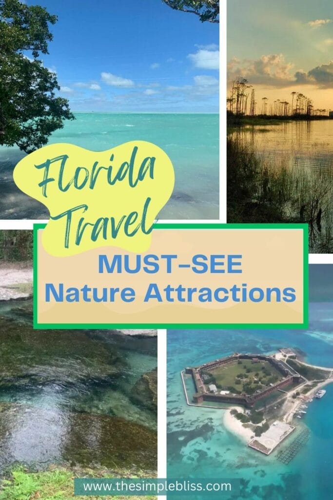 Travel Florida, must see natural wonders