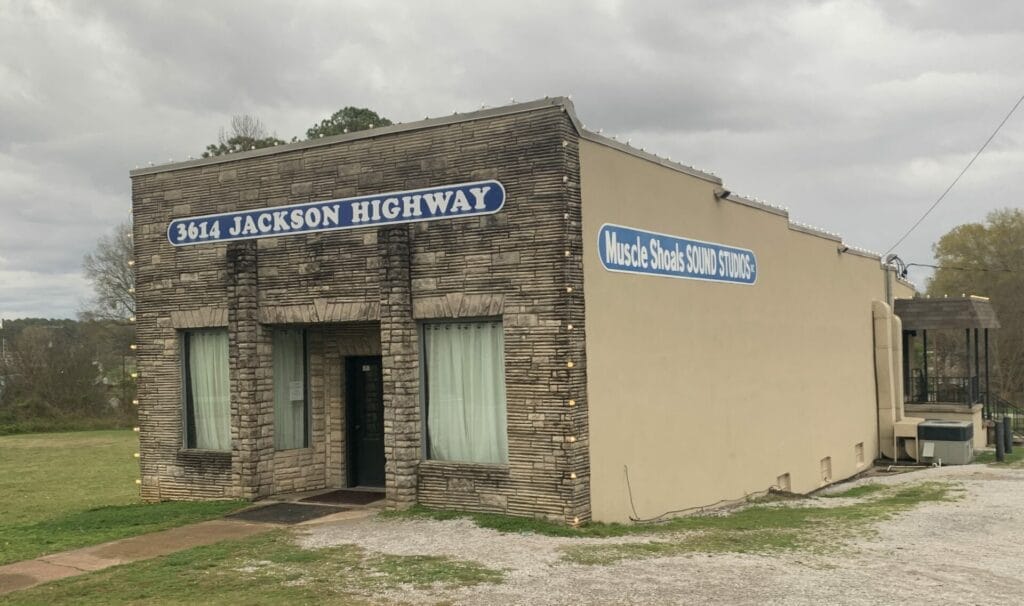 Muscle Shoals Sound Studio in Alabama that changed the world of American music.