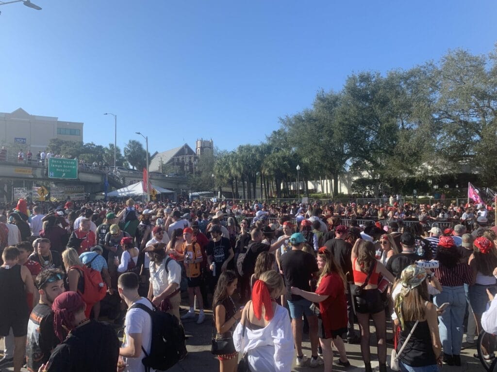 The biggest festival in Florida, Gasparilla Festival.