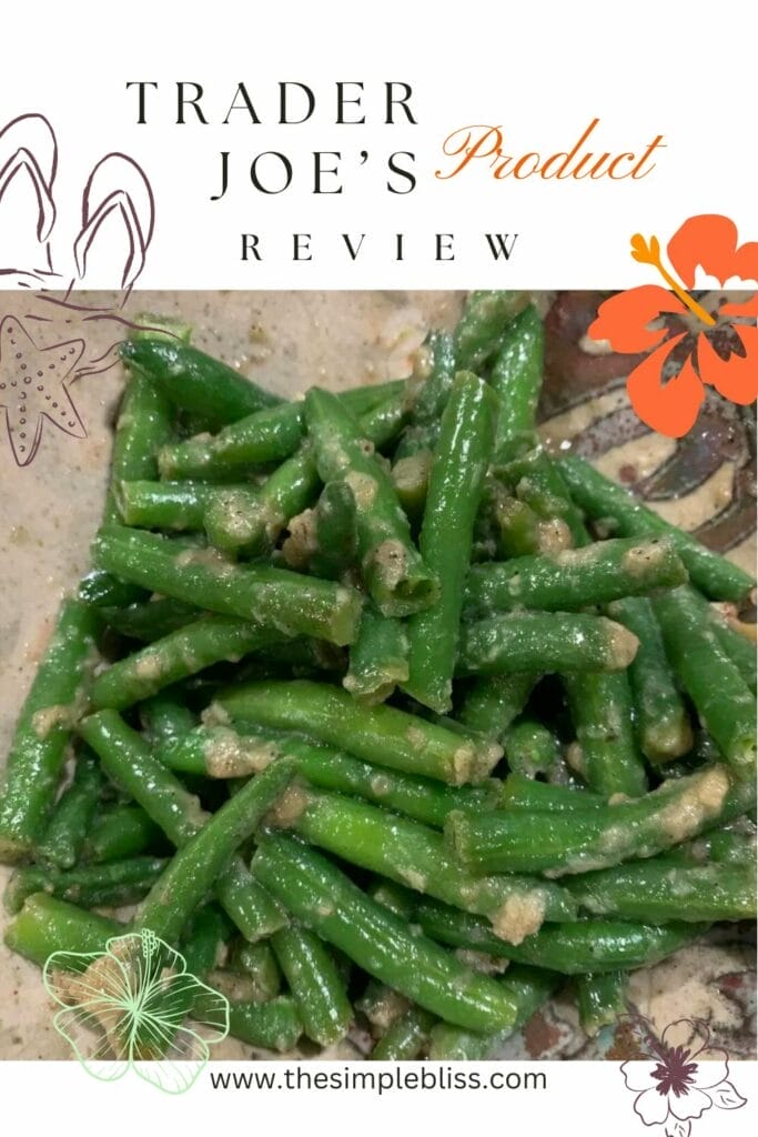 Garlic Shiitake Green Beans is a must-try for vegans from Trader Joe's frozen section!
