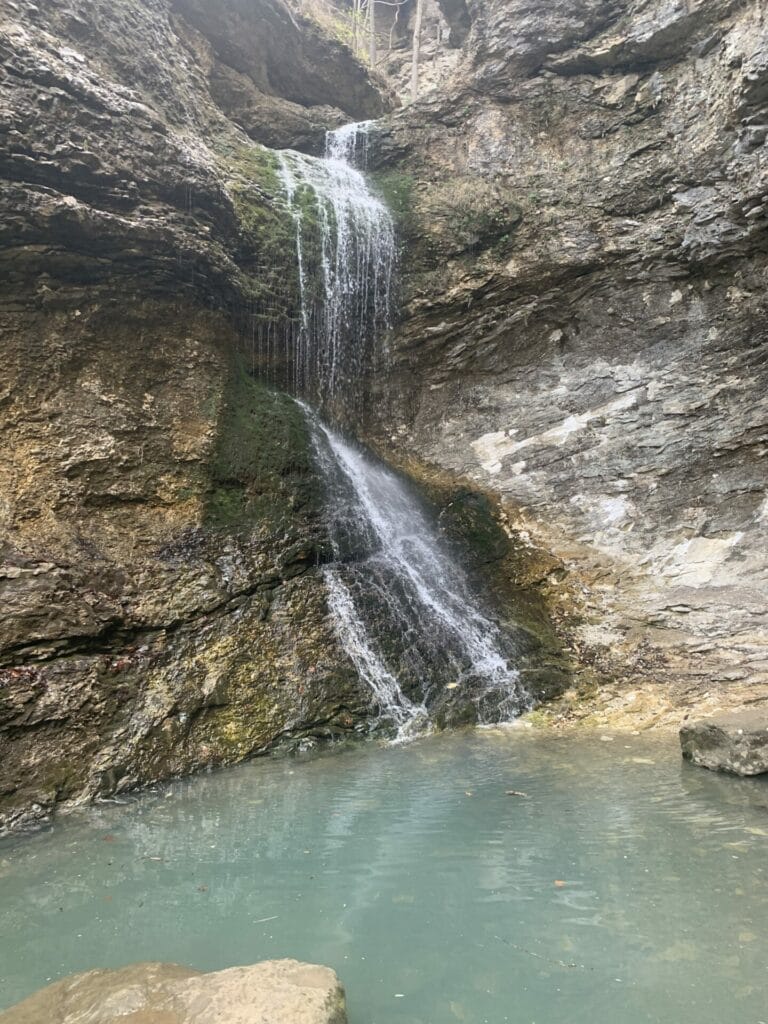 Eden Falls in Ponca, Arkansas - waterfalls