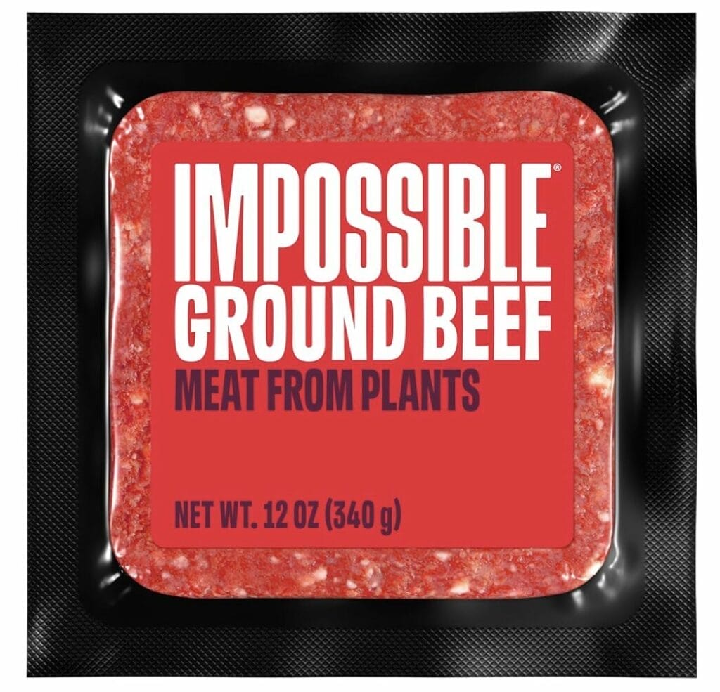 Delicious plant based Impossible Mince Ground Beef