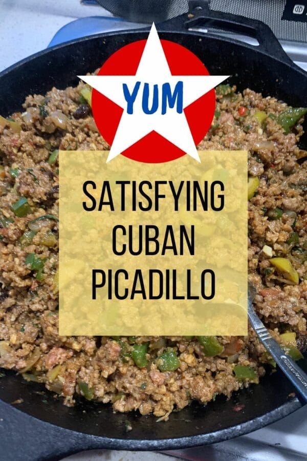 Satisfying vegan Cuban picadillo recipe that will have you ask for more! Why Cuban version is the best!