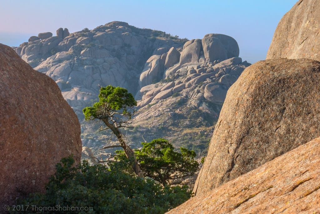 Mt. Lincoln in Wichita Mountains of Oklahoma.