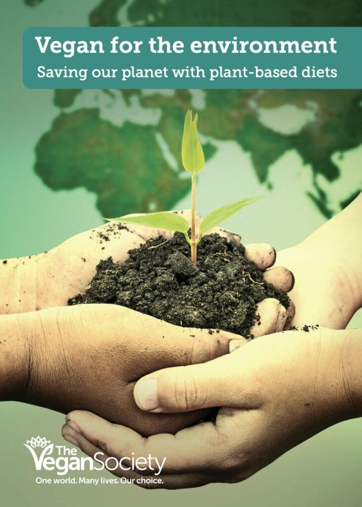 Going vegan is also for the environment to save our planet with plant-based diets.
