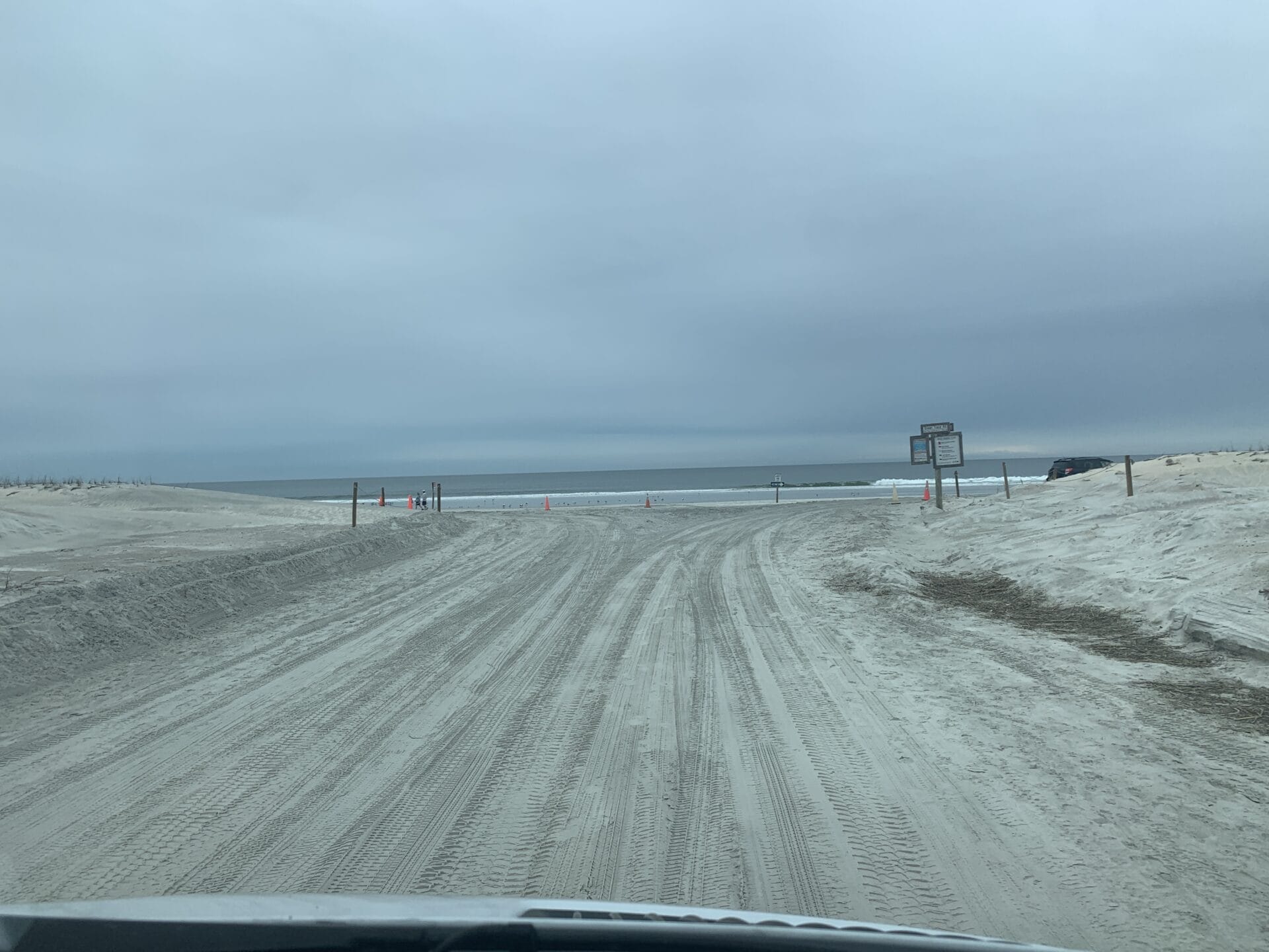 Driving access to St Augustine beaches.