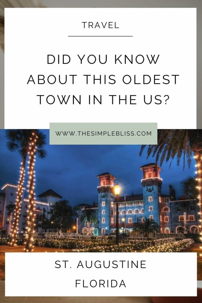 Oldest continuous city in the US is St Augustine. With it's history, charm and sustainability, it's a must-visit!