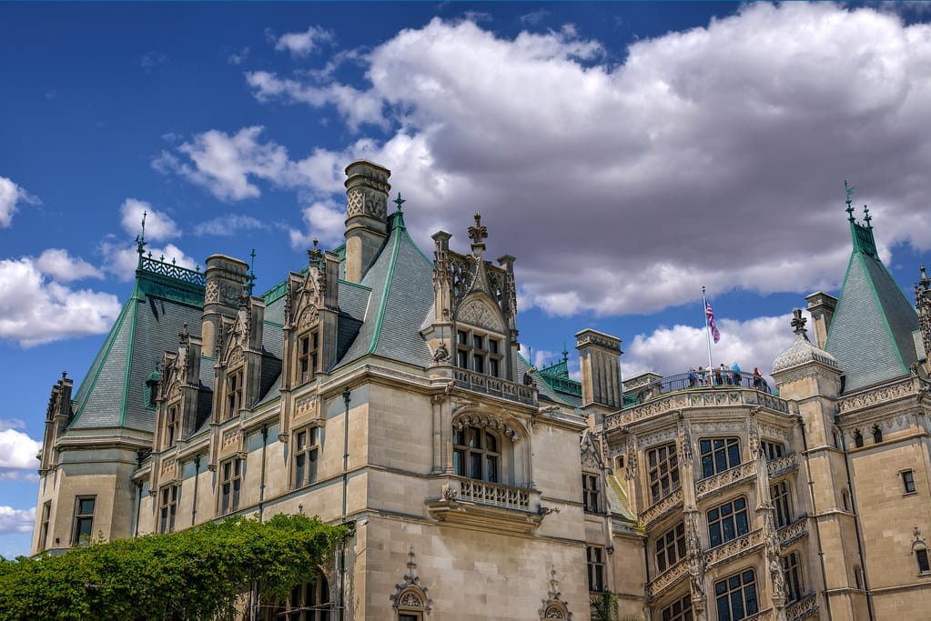 Biltmore Estate in Asheville, the biggest home in the US.