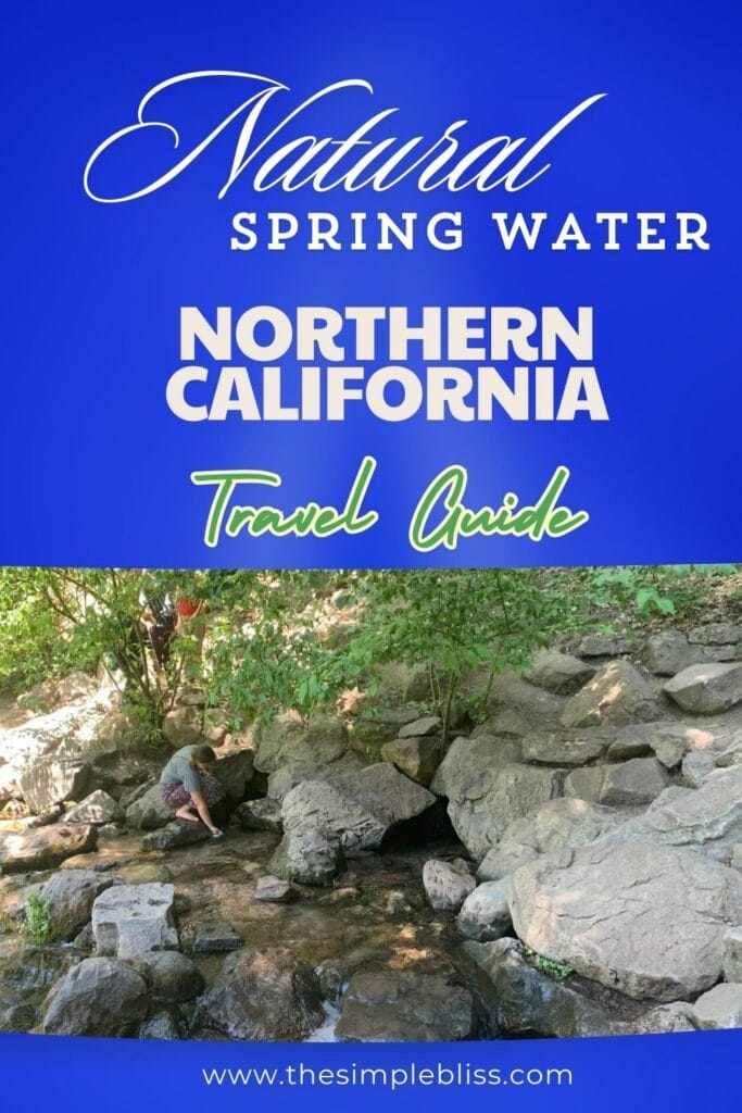 Person collecting water at Sacramento Headwaters in Mount Shasta City Park