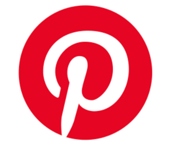 Pinterest logo to talk about keywords.