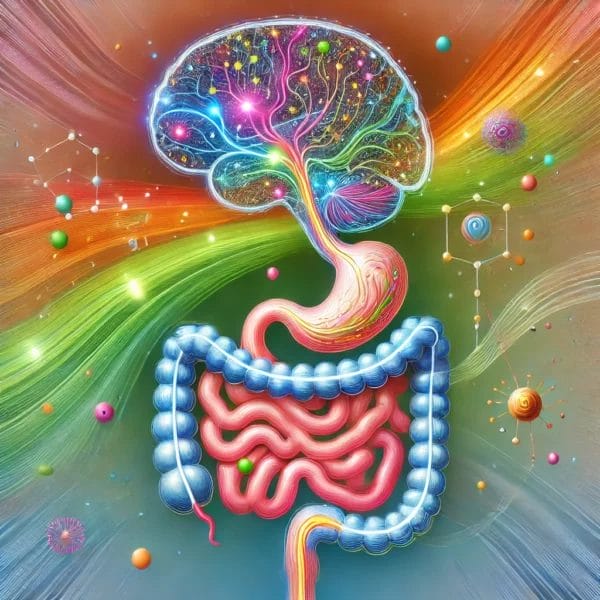 Gut and brain are connected and can determine our physical and emotional wellbeing.