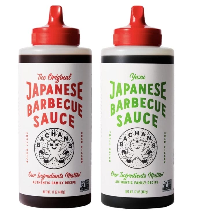 Bachan's Japanese BBQ sauce 2 pack with 1 original and 1 yuzu. These should be great dipping sauce for Pringles chik'n fingers.