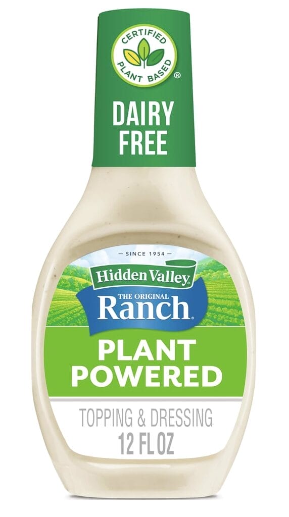 Hidden Valley's original ranch plant powered dairy free salad dressing! Flavor and cruelty-free!