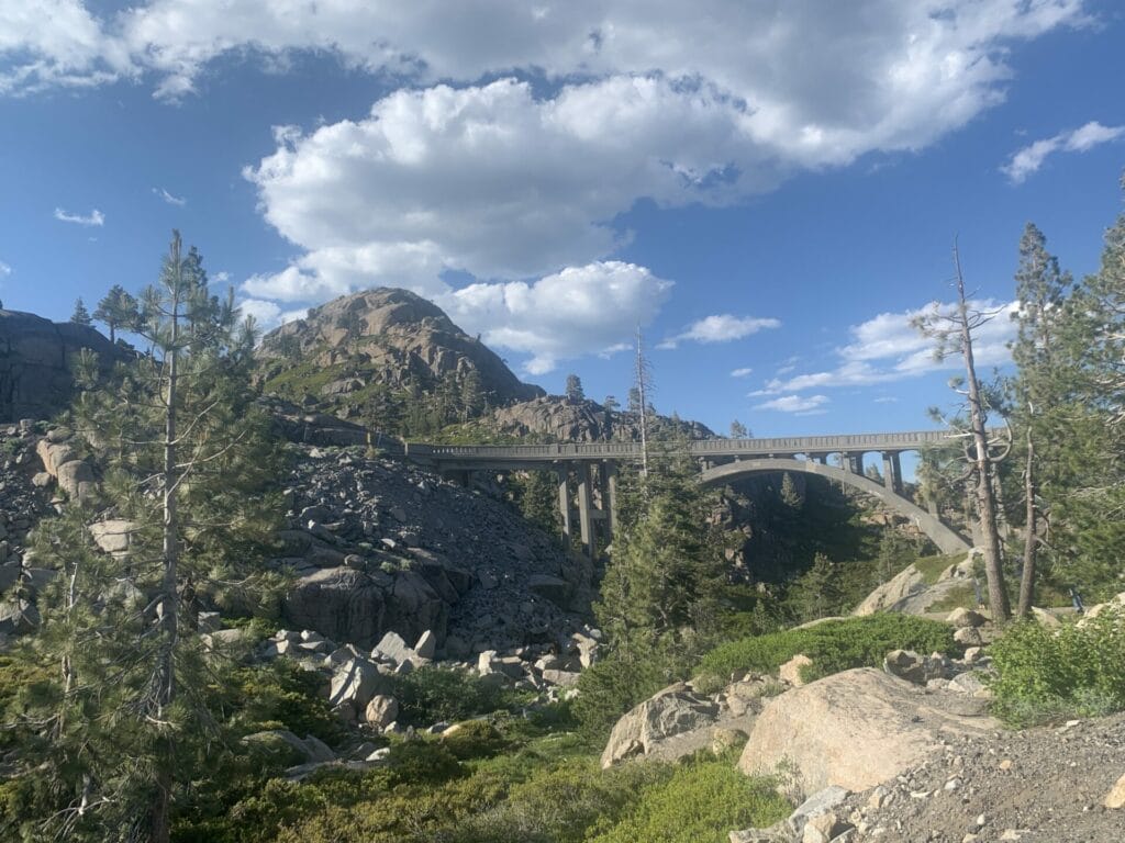 The magnificent Ranbow Bridge in Truckee is beautiful and historically significant!