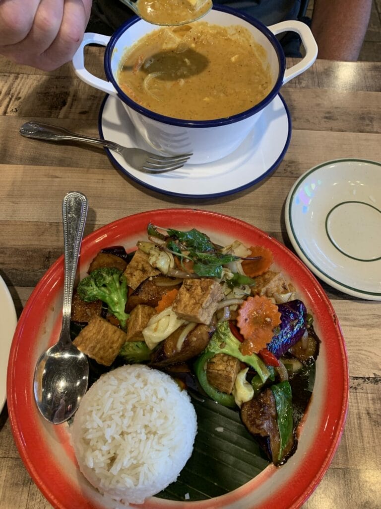 Bangkok Street Food is one of the best vegan restaurants in Las Vegas. Authentic and delicious!
