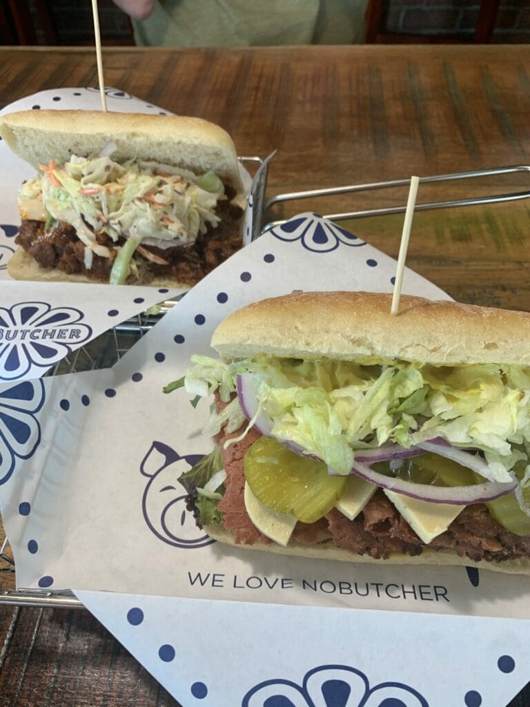 No Butcher is an amazing vegan sandwich shop in las Vegas. They've lasted through Covid and I hope they continue to grow their business.