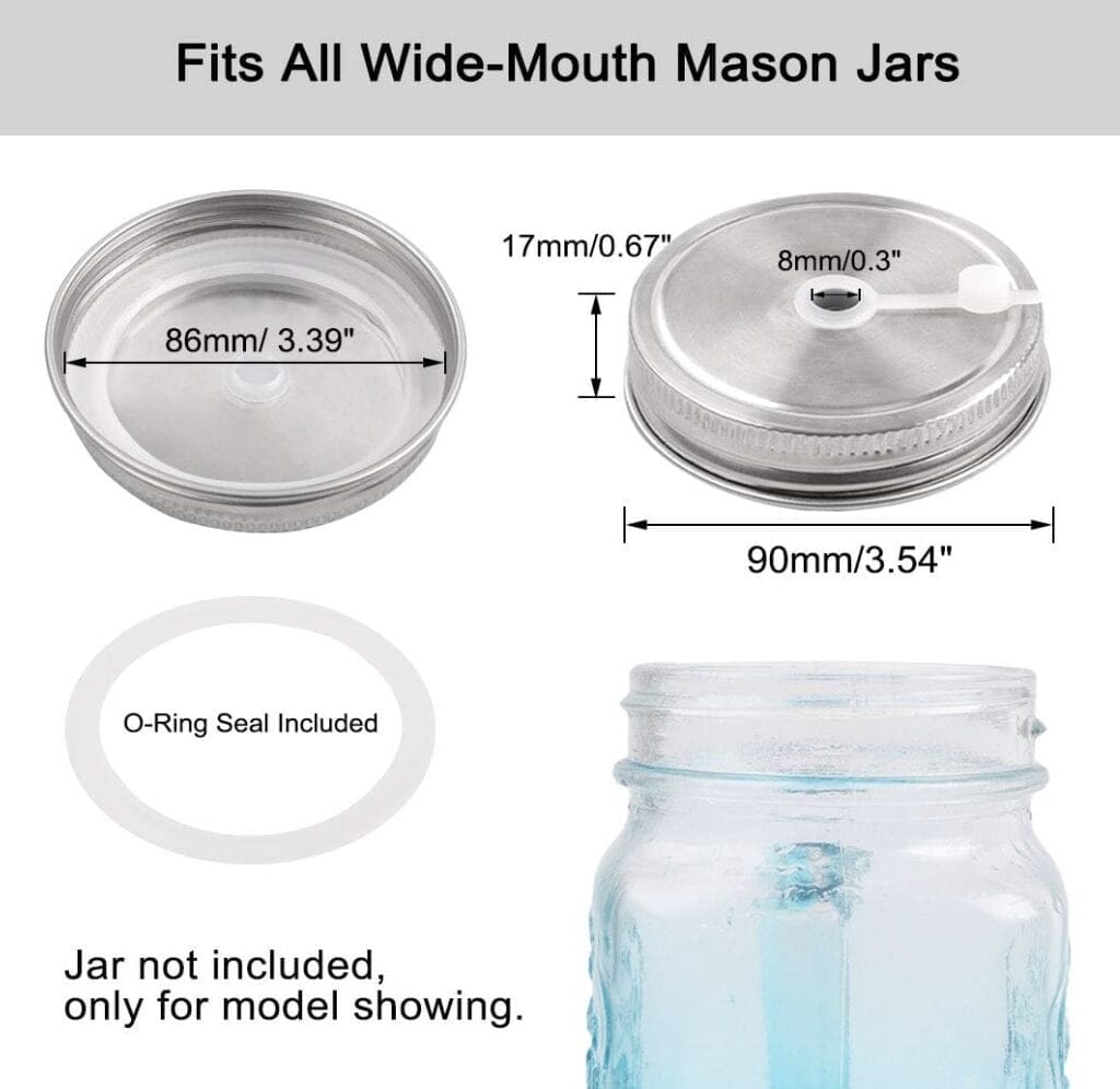 A reusable mason jar lid that can be reused forever! Let's create a eco-friendly environment!